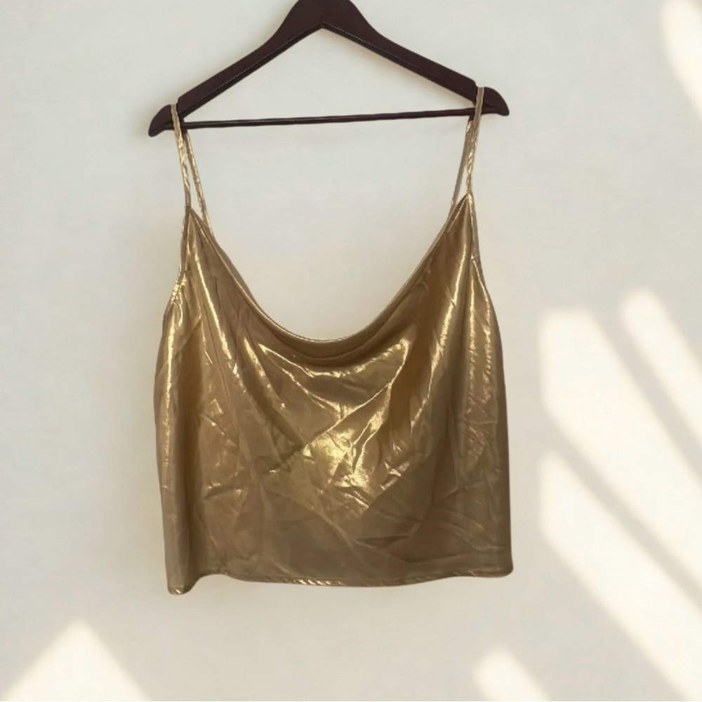 FP Intimately Gold Top